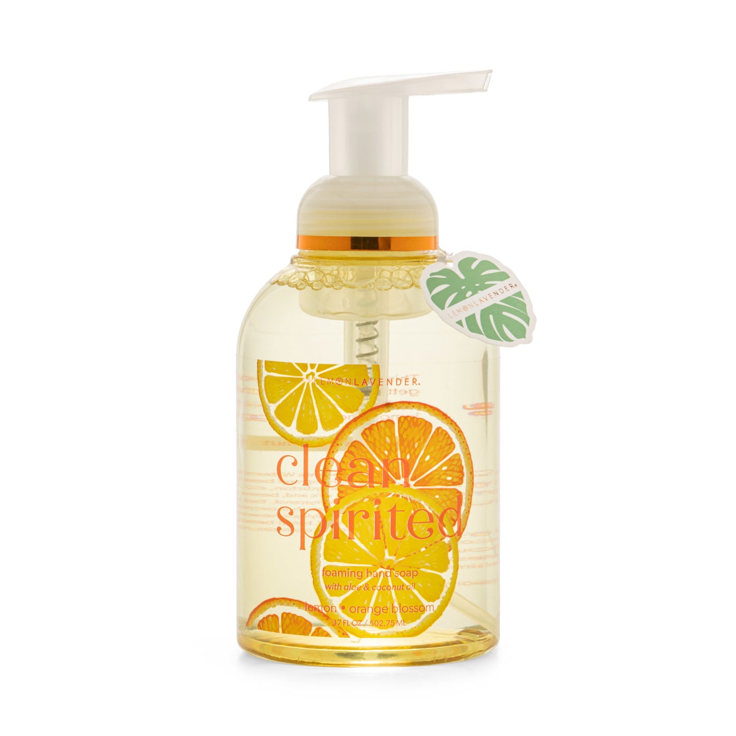 Lemon Lavender Foaming Hand Soap Clean Spirited Collection