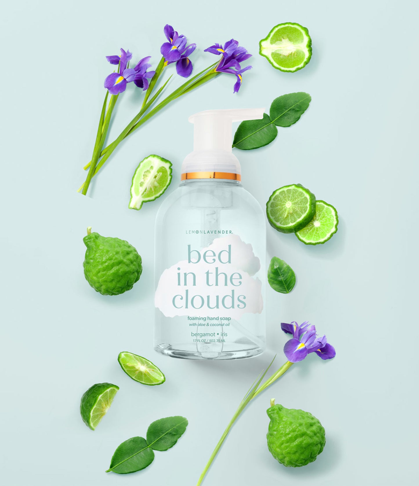 Lemon Lavender Foaming Hand Soap Clean Spirited Collection