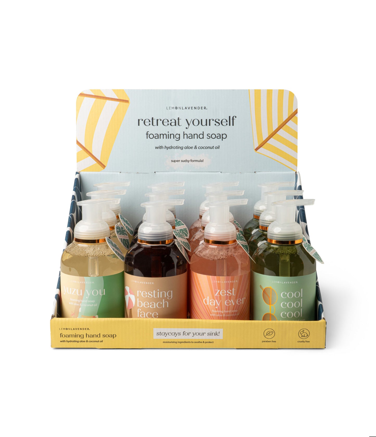 Lemon Lavender Foaming Hand Soap Retreat Yourself Collection