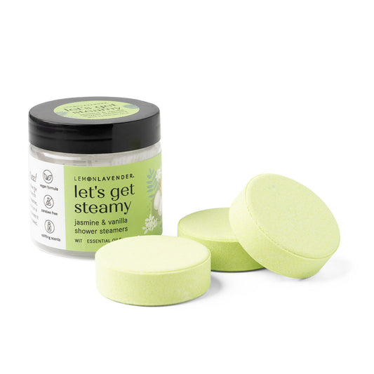 Lemon Lavender® Shower Bombs – 3 Pack Aromatherapy Steamers with Essential Oils - Jasmine & Vanilla