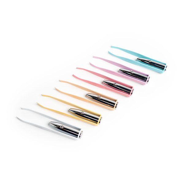 Lemon Lavender® Center Stage LED Spotlight Tweezers – Precision Grooming Tool