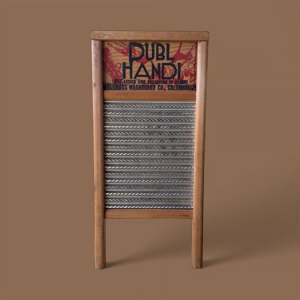 Vintage Dubl Handi Washboard