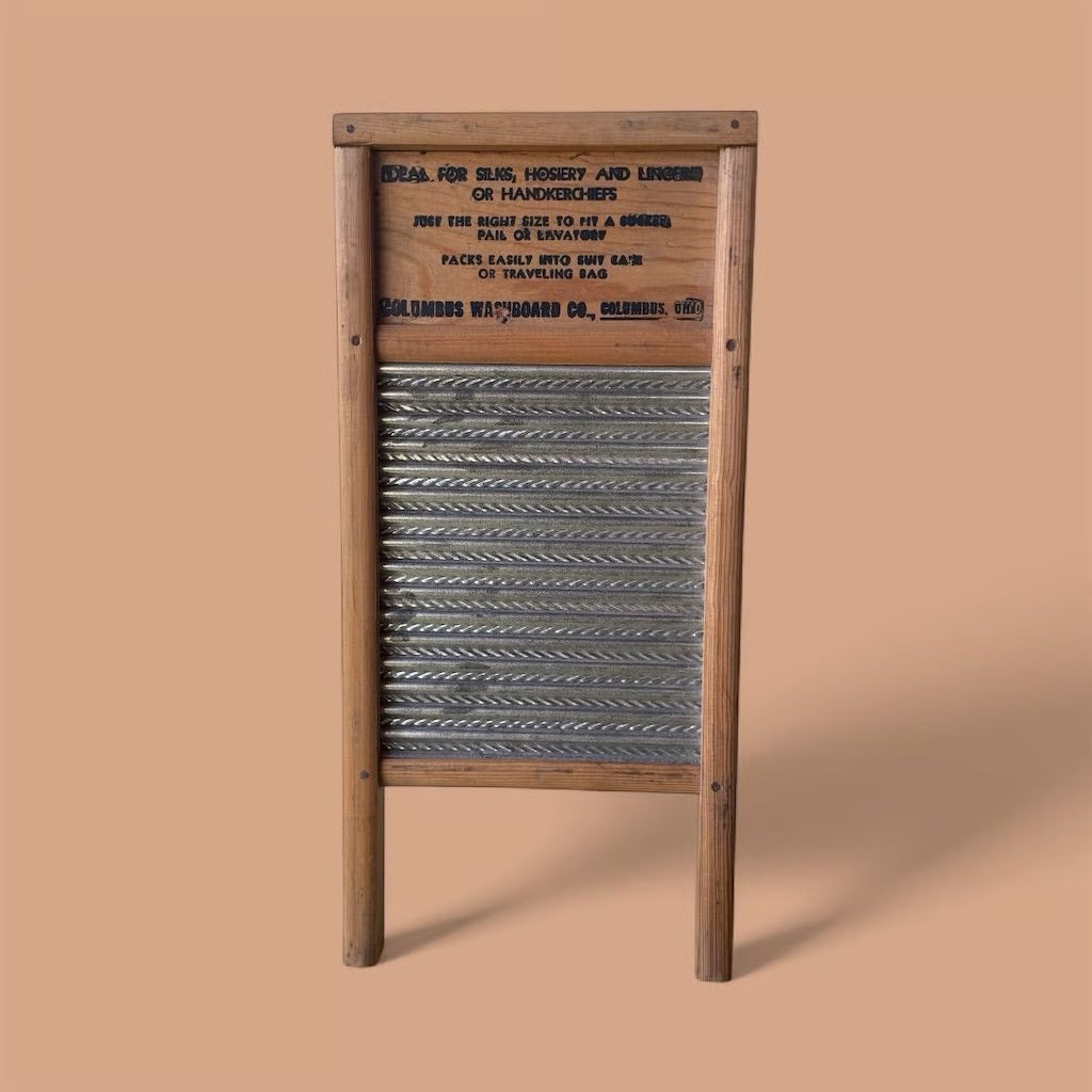 Vintage Dubl Handi Washboard