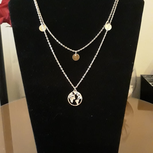 New World Charm Necklace