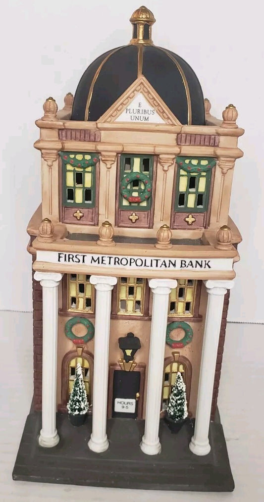 Department 56 Christmas in the City - First Metropolitan Bank #5882-3