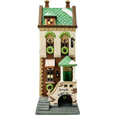 Department 56 Christmas in the City - Spring St. Coffee House #5880-7