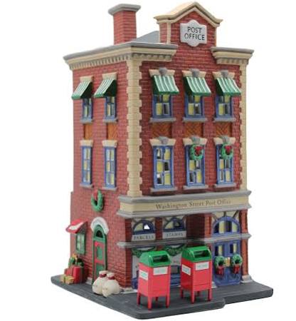 Department 56 Christmas in the City - Washington Stree Post office #58880